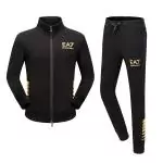 ea7 bas de jogging slim fit survetement train 7 black